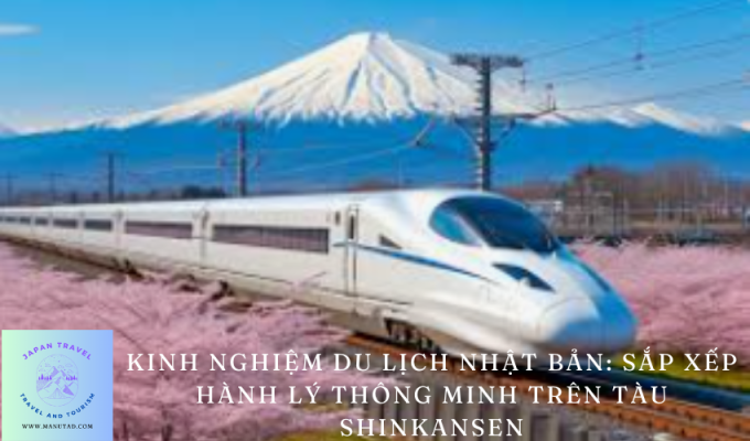 Kinh nghiệm du lịch Nhật Bản: Sắp xếp hành lý thông minh trên tàu Shinkansen